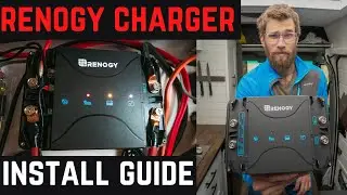 Renogy DC to DC Charger Install in Off-grid Campervan Solar System