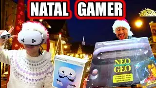 NATAL RETRO GAMER NO JAPÃO, PAPAI NOEL TROUXE UM META QUEST 3S E UM NEO-GEO AES