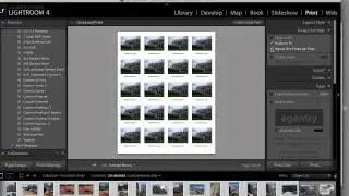 Erika Gentry Education: LR 4.0 Contact Sheets & 8x10 output