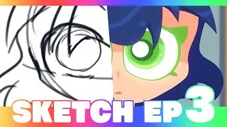 ¡Creando MI SERIE Team Z! 🌈 Colorful! Ep 3 |SKETCH