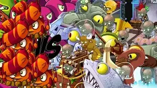 Plants vs Zombies 2 Epic Hack : Escape Root vs Each Zombots Specials!