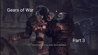 Gears of War - Act 1- Part 3 - (Insane Difficulty) - Berserker kills!!