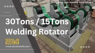 15T / 30T Tank Turning Rolls| Pre-delivery Details Showcase | SENLISWELD
