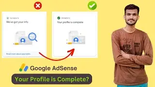Your Profile is Complete | Google AdSense