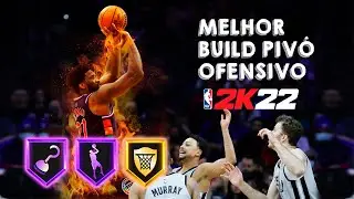 NBA 2K22 COMO CRIAR A MELHOR BUILD DE CENTER INOVANDO NO PARK E REC + BADGES E GAMEPLAY