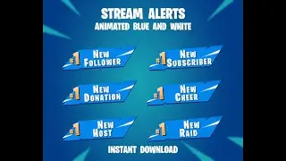 Fortnite Twitch Stream Alerts – High-Quality Animated Stream Alerts