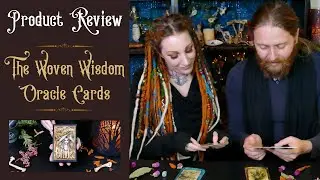 The Woven Wisdom Oracle Cards product review - A tarot deck with a difference!