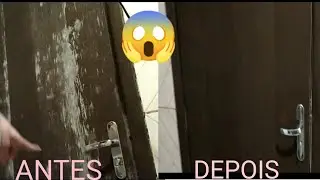 Como tirar mofo da madeira.