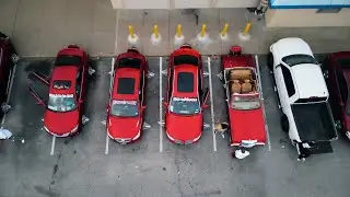 Drone footage in H town