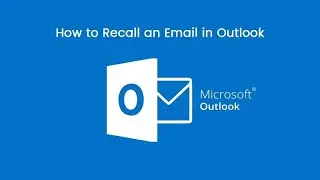 How to recall an email from outlook