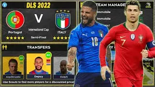 DLS 22 | Portugal vs Italy | International Cup | Dream League Soccer 2022 Gameplay