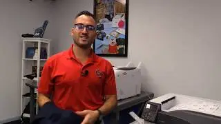 Applying EZ Peel Paper to an Apron using the DigitalHeat FX 9541 printer