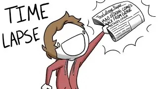 Boy Makes Comic for Newspaper [Time Lapse]
