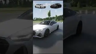 СРАВНЕНИЕ AUDI и PORSCHE в BeamNG Drive