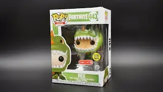 Fortnite - Rex Glow in The Dark Funko Pop - Target Exclusive