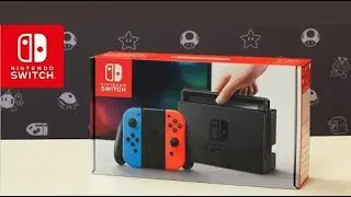 Распаковка Nintendo Switch