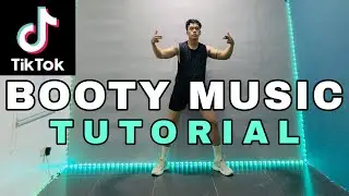 BOOTY MUSIC|TIKTOK STEP BY STEP DANCE TUTORIAL|DANCE GURU
