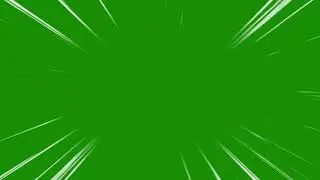 Speed Lines Animation Green Screen(FREE TO USE)