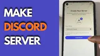 How To Make A Discord Server On Mobile 2026 | Create Categories & Channels.
