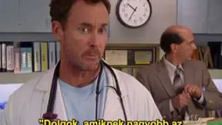 Scrubs - Dr. Cox: Things that have a better chance of happening than you winning the lottery.