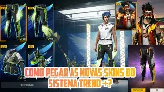 COMO PEGAR AS NOVAS SKINS ANGELICAIS DO SISTEMA TREND+ / COMO CONSEGUIR PONTOS DE MARCA?