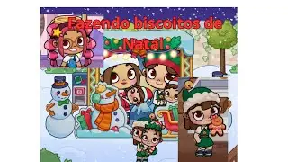 Fazendo biscoitos 🍪 de Natal em Família ❤️🌲🍪|Mundinho da Luísy ❤️