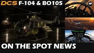The F-104 & BO-105 | Modules in the making | Variants | Development Delay | Flight Sim News