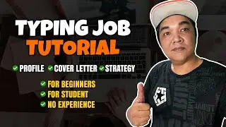 TYPING JOB Online Jobs Work From Home For Beginners No Experience Needed Tutorial
