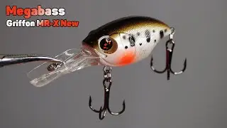 Воблер копия Megabass Griffon MR-X New с Алиэкспресс. Воблер на щуку, окуня