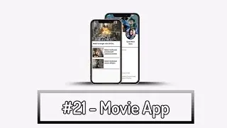 #21 - Create a  movie app in android studio