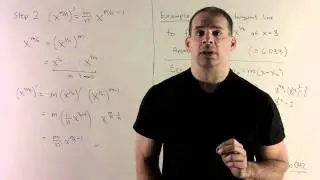 Power Rule for Rational Exponents