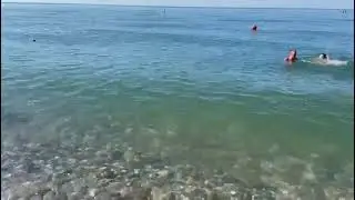 Абхазия Новый Афон июль 2023г море