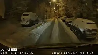Просто видео с регистратора. Хорошая погода.