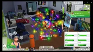 finally reaching level 10 painting - The Sim 4