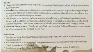 Armoured Rites of War - Entering Intermediate 30k