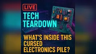 ☠️ LIVE: Mystery Tech Teardown — Chat Controls the Chaos