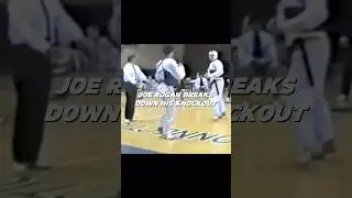 Joe Rogan’s Ridiculous Spinning Back Kick Breakdown #taekwondo