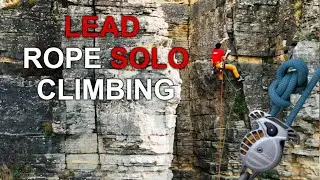 Lead Rope Solo Climbing Hessigheim Classics 23: Hessigheimer Kante