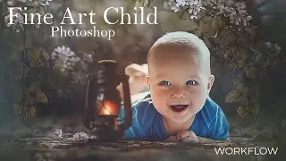 Portrait Child Fine Art Editing Photoshop