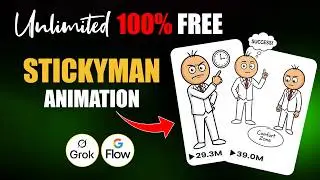 How Can Make VIRAL FREE Stickman Animations For ANY Niche