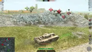 Одного разу в рандомі - Колобанов 1 в 5 - Churchill VII | World of Tanks Blitz