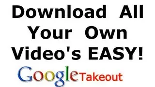 How to download all your own videos from YouTube