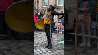 African Street Performers At The Edinburgh Fringe