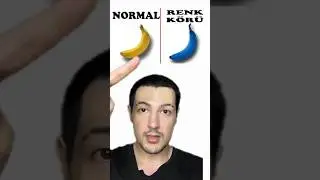 RENK KÖRÜ MÜSÜNÜZ ?  #shorts