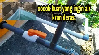 Tips agar air dari toren ,tandon mengalir deras ke kran@OraAjiChanel