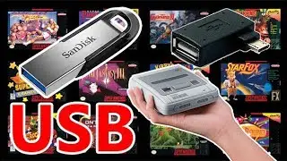 Как к SNES Mini подключить USB флешку? [Увеличить память консоли]