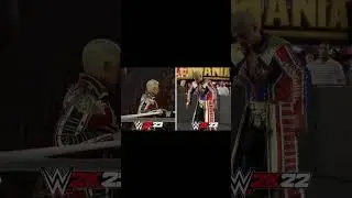 WWE2K22 Mod VS WWE2K23 Graphics Comparison!