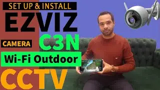 شرح طريقة ربط وتفعيل كاميرات EZVIZ اللاسلكية مع الموبايل بسهوله وبدون تعقيدات