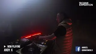 Andy K DJ Techno Live Set @ Hala Odra (04.11.2023) We Love Rave