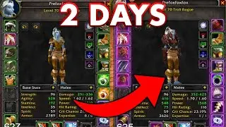 I boosted a rogue for WOTLK | This is what I got in 2 Days...
